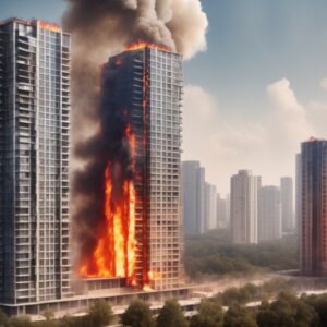 Пожарная безопасность высотных зданий при проектировании и строительстве.